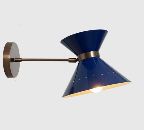 Lampada diabolo ottone - lampada,