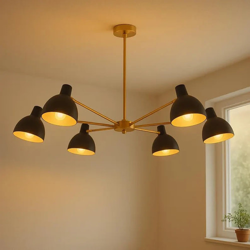Lampadario moderno ottone - moderno, in
