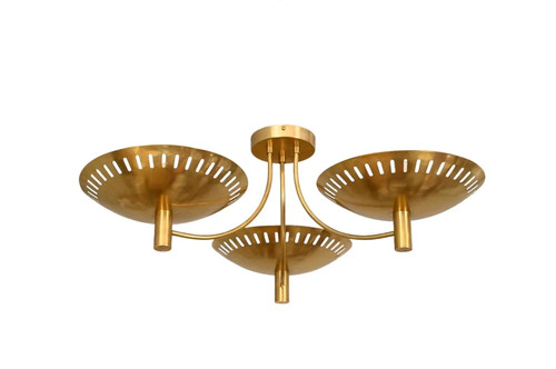 Lampadario ottone grezzo - ottone,