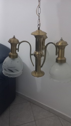 Lampadario vintage anni - lampadario,