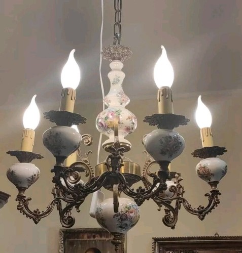 Lampadario ceramica - lampadario,