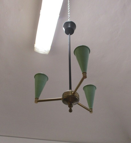 Vintage lampadario a 3 - vintage,