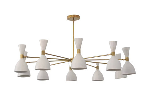 Lampadario sputnik della metà - lampadario,