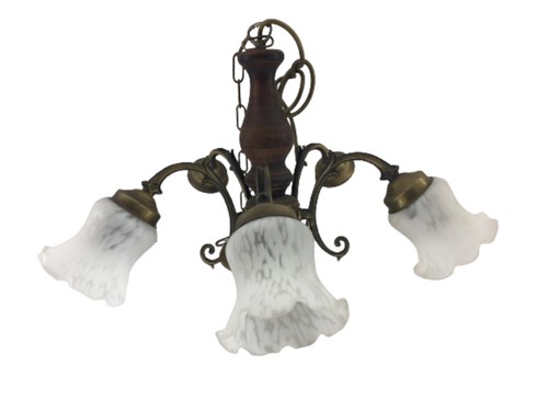 Lampadario cinque luci in - 5,