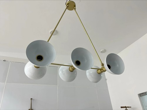 Lampadario luci metà - a, 6