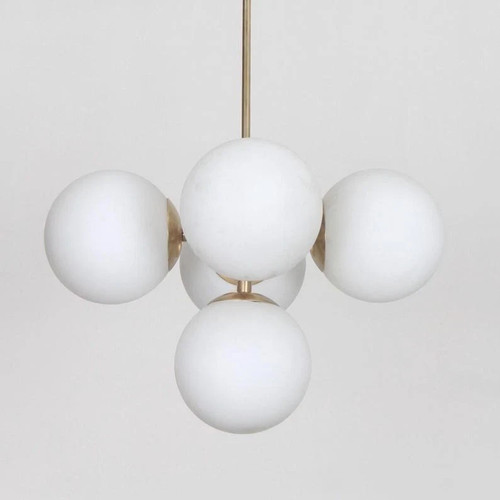 Lampadario globo ottone - globo, in