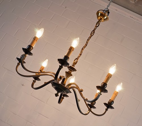 Lampadario ottone - lampadario, in