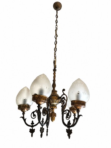 Lampadario vintage luci - vintage, in