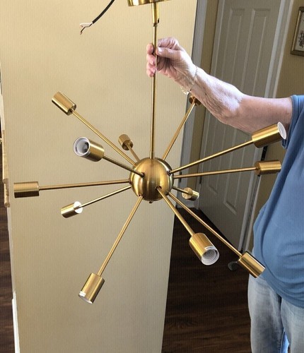 Lampadario sputnik vintage - lampadario,