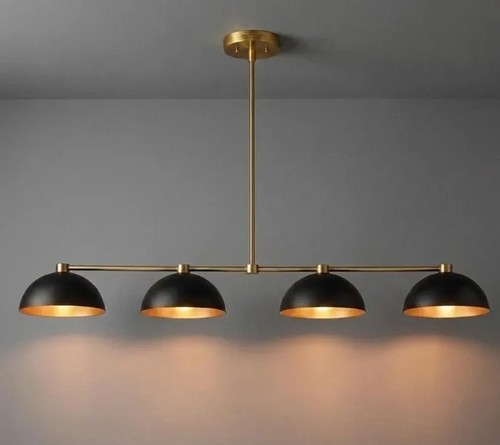 Lampadario lineare moderno
