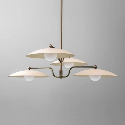 Lampadario moderno mid century - lampadario,