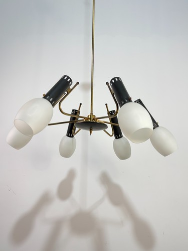 Lampadario luci ottone e - ottone,