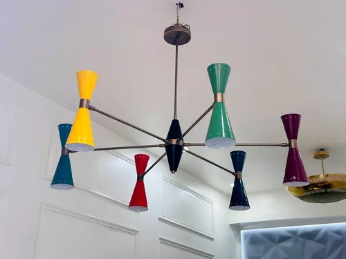 Lampadario stilnovo sputnik - lampadario,